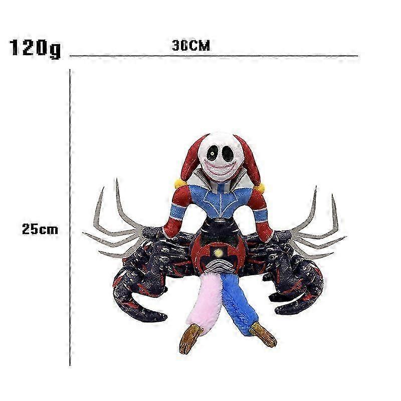 Poppy Playtime 5 Horror Game Clown Plush Toy Soft Stuffed Doll Kids Gifts E