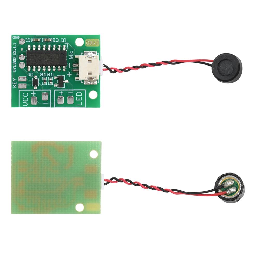 AI offline Voice Switch Control Module Small Night Light Circuit Driver Board 0.1 Second Sound Control English Version DC 3V~5V