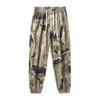 Damskie letnie spodnie kamuflażowe z lodowego jedwabiu - Luźne, modne i codzienne