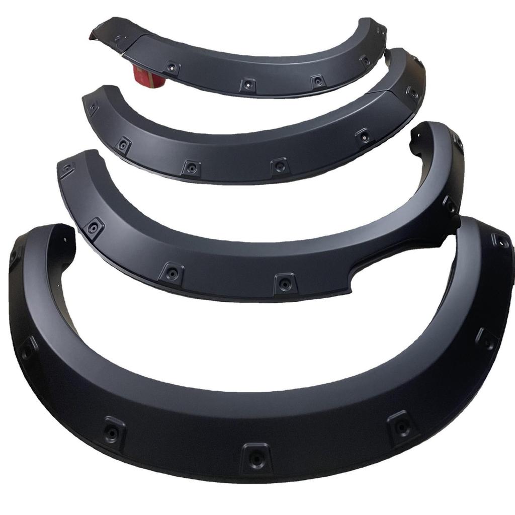 Scratch-Resistant Mudguards with Rivets for 2021+ Isuzu DMAX Wheel Arch