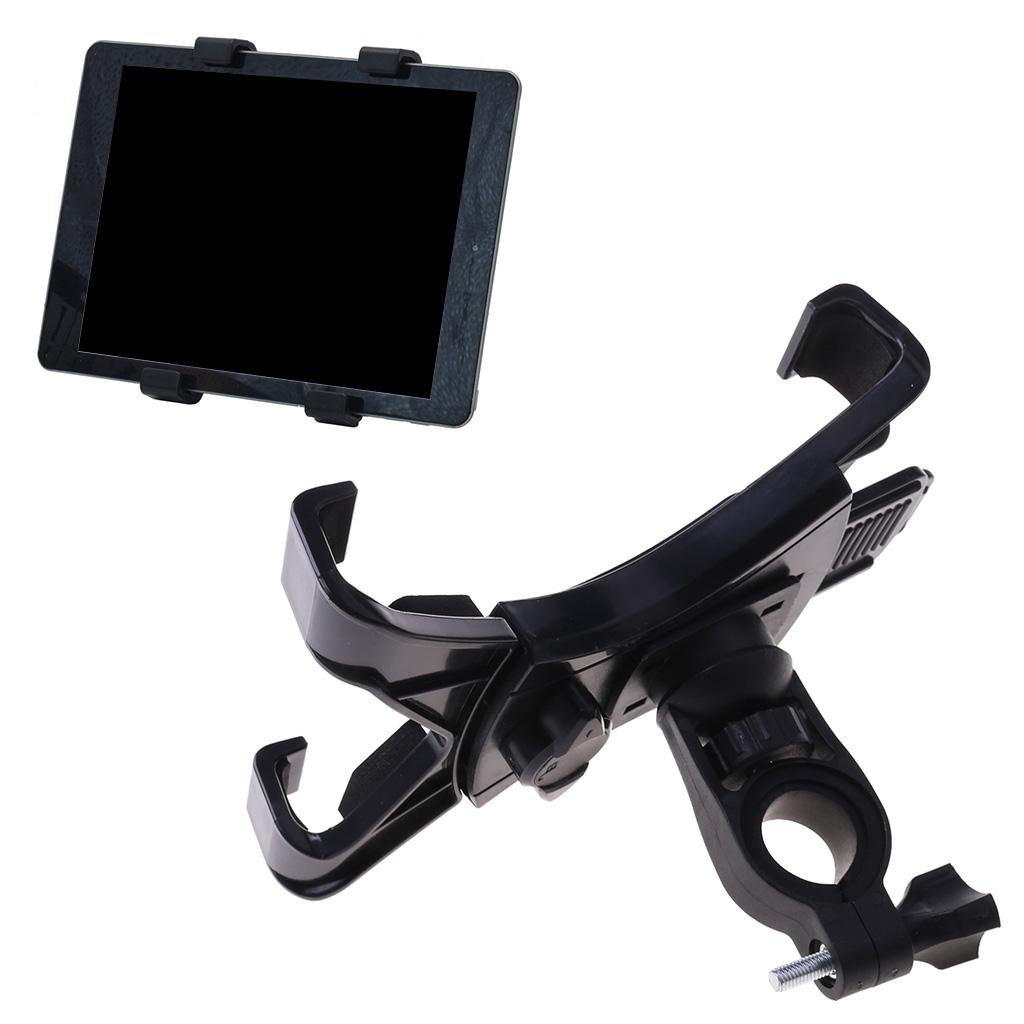 Bike Tablet Holder Portable Bicycle Car Tablet Mount for Indoor Gym Spinning Exercise Bike for 7-12 Inch