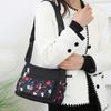 Fashion New Middle-aged Mother Bag Large-capacity Printed Multi-layer Shoulder Bag Lightweight Casual Joker Lady Crossbody Bag
