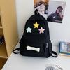 Schoolbag1011 new star bag ins wind cartoon accessories large capacity backpack fresh girl backpack cute tide