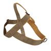 Pet Vest Chest Strap Khaki Reflective Breathable Easy Control Dog Harness Vest for Walking Training