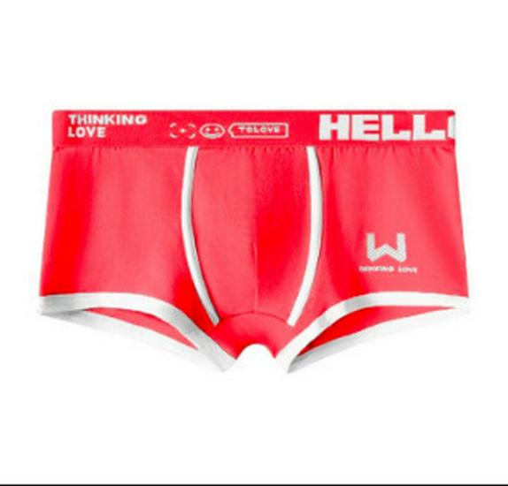

Новые мужские боксеры из 95% хлопка - Чистые и удобные M (Waist 64, Length 19) красный