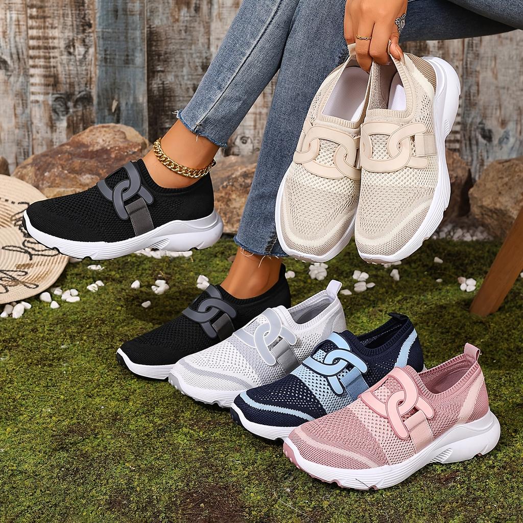 Women's Casual Sneakers Breathable and Comfortable, for Daily Commuting, Casual Sports, Travel, Outdoor Hiking, Running, and Trainin