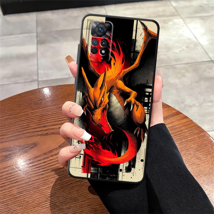 Hot Anime Pokemon Funda Phone Cover Case for Xiaomi Redmi Note 9 13 Pro Plus 11 14 7 8 10 11s 12s 10S 9S 12 Pro