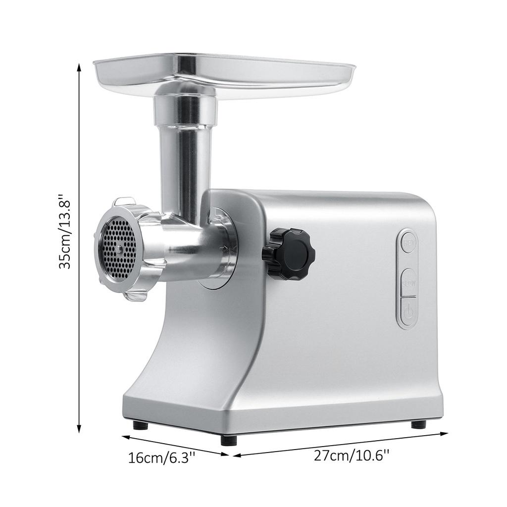 Stainless Steel Electric Meat Grinders Powerful Electric Grinder Sausage Stuffer Meat Mincer 3200W Home Kitchen Food Processor
