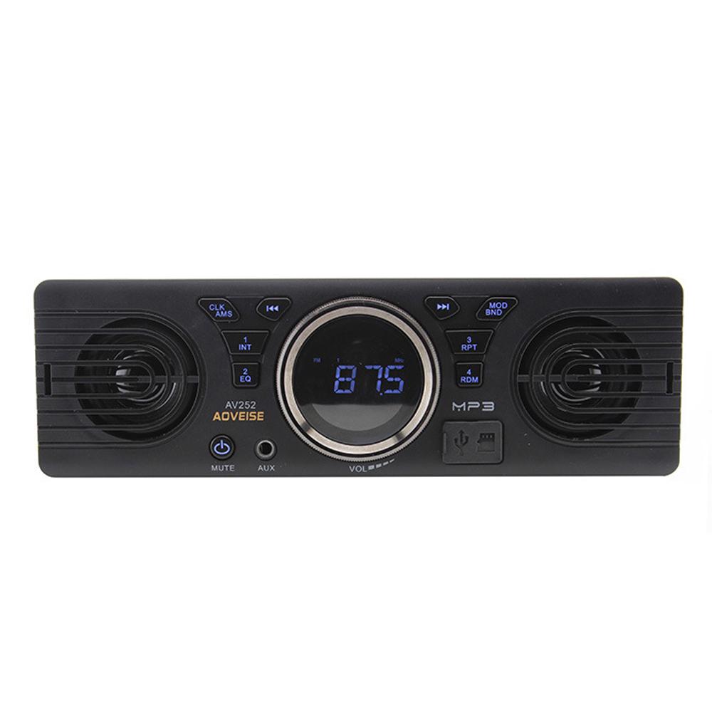 12.0V Car Secure Digital Memory Card MP3 Audio Electric Car Radio With Loudspeaker BT Host Speaker