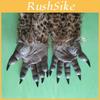 Luvas de Látex de Garra de Lobo de Pelúcia Para Acessórios de Fantasia de Halloween e Decoração de Festa Temática