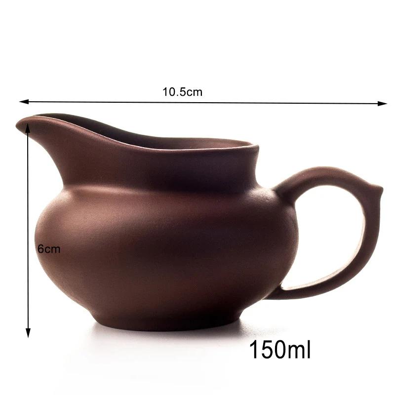 Purple Clay Gongdao Teacup Gongfu Tea Cup Coffee Teapot for Tea In a Cup Yixing Clay Kettle Oriental Moroccan Teapot Pot