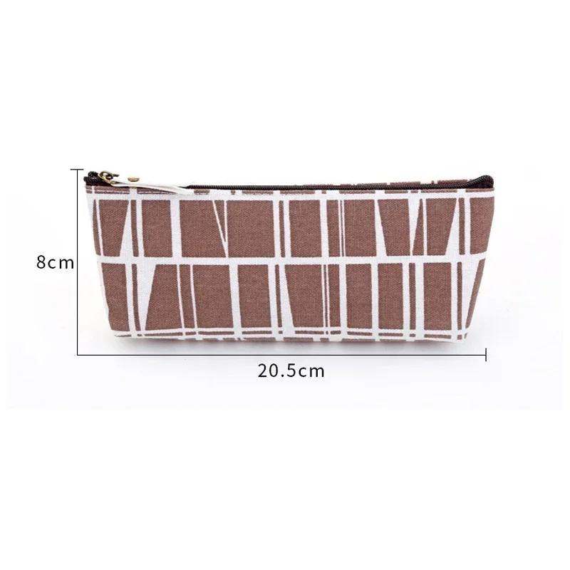 

Fashion Printed Canvas Cosmetic Bag for Makeup Storage Travel Small Make Up Bags Organizer Women s Lipstick Bag