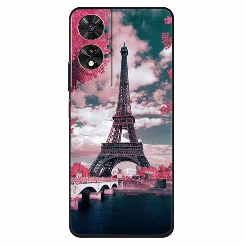 For TCL 505 Case Silicone Fashion Protective TPU Soft Funda for TCL 505 Phone Cover Animal Bumper for TCL505 Coque Shell Cute