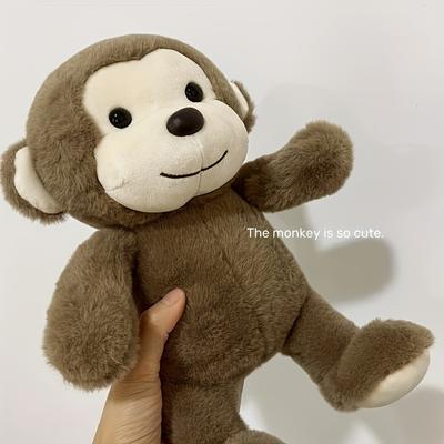 Cartoon Plush Monkey Doll Cute Stuffed Animals Plushies Toys for Kids & Adults Super Soft Plush Stuffed Pillow Doll Home Decor