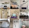 12pc/set Halloween 3d Bat Wall Stickers Black PVC Bat Halloween Party Decorations Home Bedroom Bar Horror Props Party Supplies