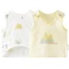 TONGTAI Newborn Baby Summer 100% Cotton Vest Bodysuit