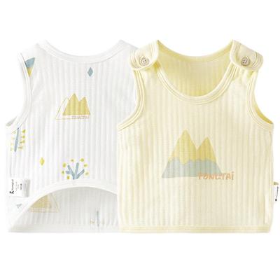 TONGTAI Newborn Baby Summer 100% Cotton Vest Bodysuit