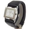 HERMES Valenia Watches BA1.510 WhiteDial Stainless Steel/Embossed Leather Quartz Analog display Women Used