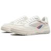 Li Ning Weiwulow Fleece Retro Comfortable Wear-Resistant Lightweight Low-Top Skate Shoes Women sneaker White Gray AGCV264-1