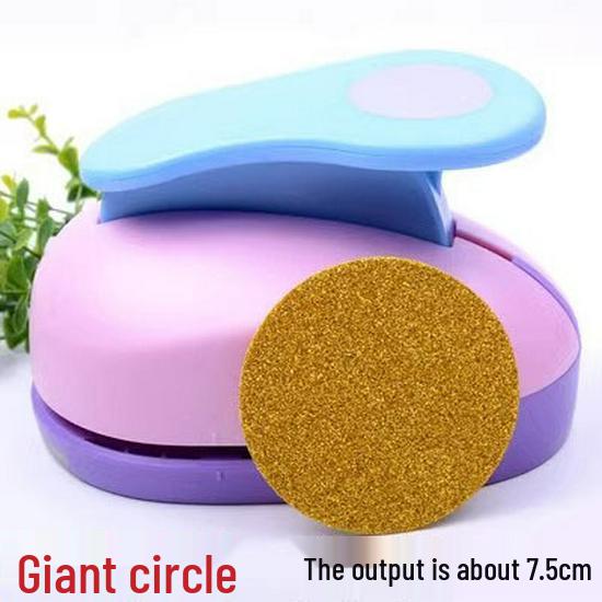 Efficient Large Circle Embosser for Creative DIY Children's Projects