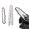 4 IN Mini Electric Chainsaw Set Electric Chain Saw Accessories Practical Electric Chain Saw Guide Plate