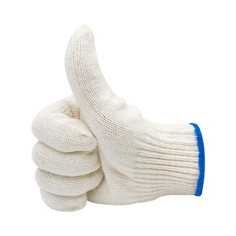NHZHIW White Cotton Work Gloves