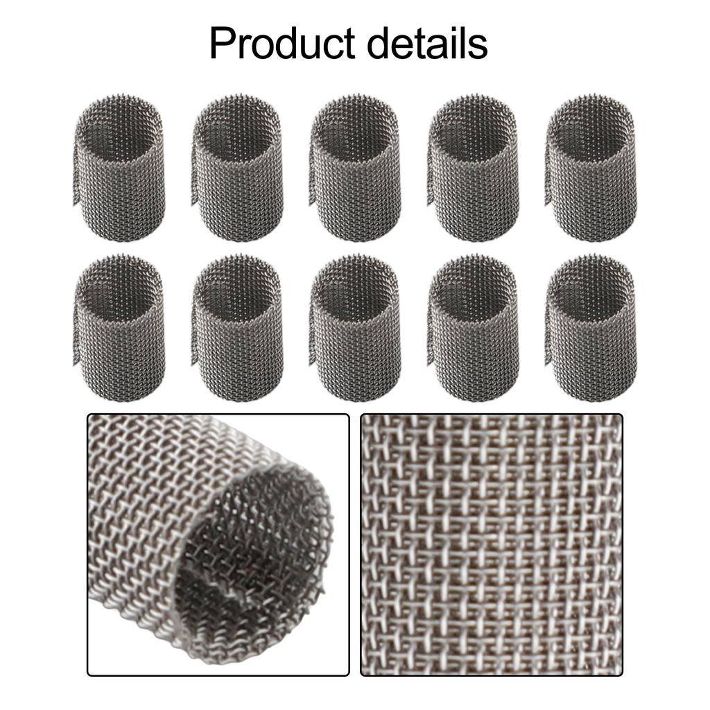 10PCS Stainless Steel Strainer Screens for For Diesel Air Parking Heater Use