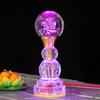 Colored LED Buddha Offering Lamp, Home Decoration, Temple, Prayer In Front of Buddha, Crystal Lotus Lamp, God of Wealth Lamp