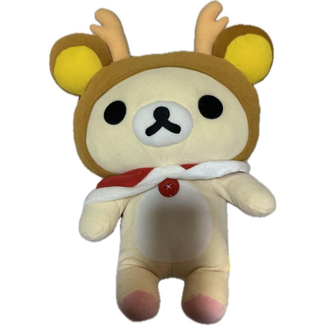 korilakkuma reindeer stuffed toy christmas