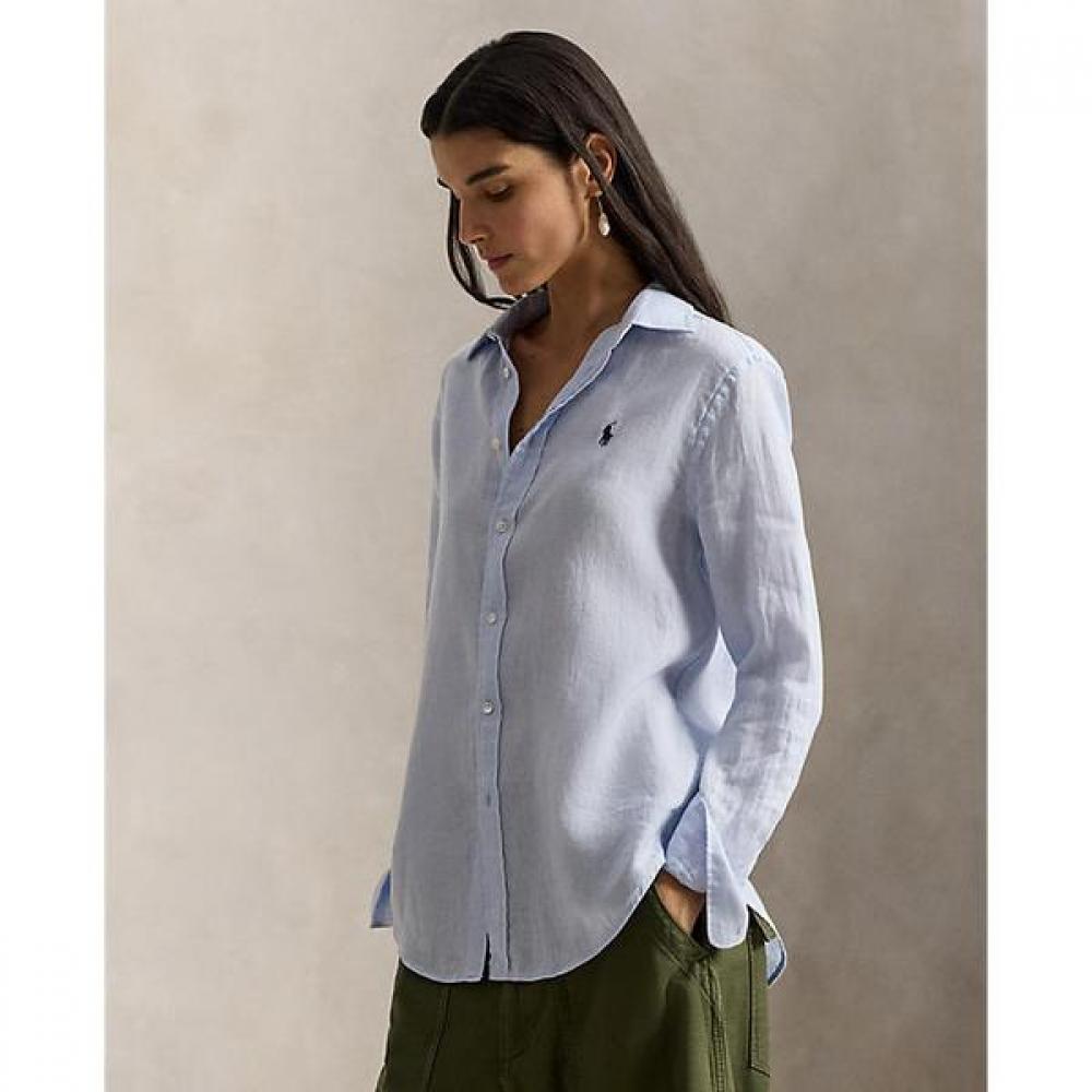

Polo Ralph Lauren Women S Linen Shirt claSSic Fit wmpoShtndo21078400