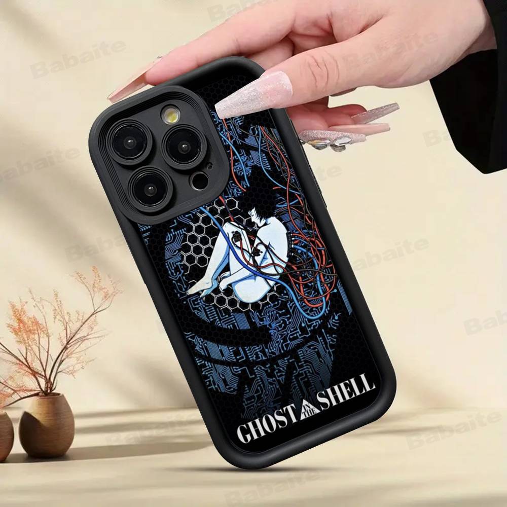 Phone Case Anime G-ghost In The S-shell for Samsung S26 S25 S24 S23 S22 S21 S20 F06 M16 Note 20 FE Ultra Soft Silicone TPU Cover