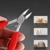 1pc Professional Toe Nail Clippers Cutter Ingrown Toenail Tool Thick Nail Dead Skin Dirt Remover Super Sharp Curved Blade Nail T