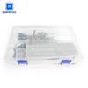 Boxed DIY Project Starter Electronic Kit MB-102 830 Tie-points Breadboard Jumper Resistors Capacitor Diode for Arduino UNO R3