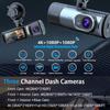 WDR Dynamic Adjustment Dash Cam 4K Ultra HD Car Dash Camera Video Recorder  Car Use