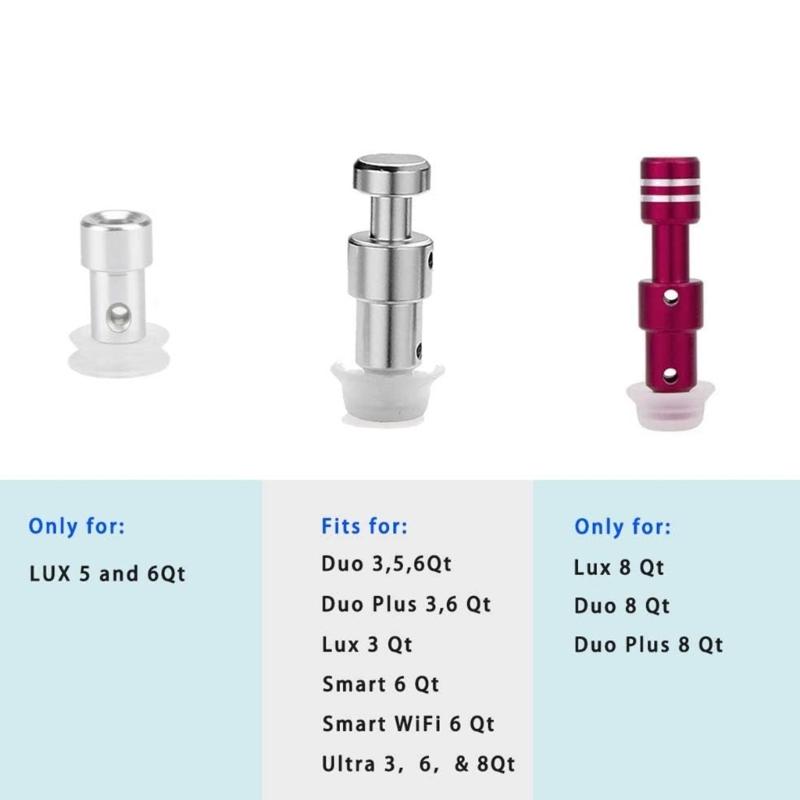 Schnellkochtopfventile Ersatzset Sicherheitsventile Set Schwimmerventile Dichtungsringe Geeignet für 3QT 5QT 6QT Modelle