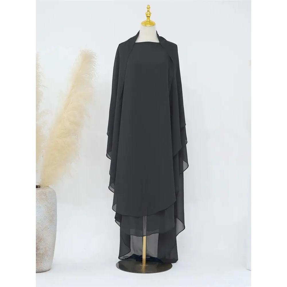 

Рамадан Химар Абая Саудовская Аравия Турция Ислам Мусульманский Хиджаб Платье Одежда для Молитвы Абая для Женщин Кебая Халат Femme Musulmane One Size серый