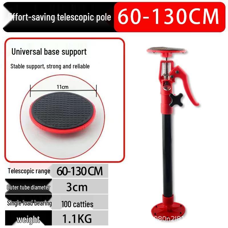 Adjustable Ceiling Support Tool for Gypsum Board Installation