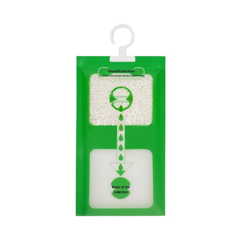Hanging Dehumidifier Bag for Moisture and Mold Protection in Dorms and Wardrobes
