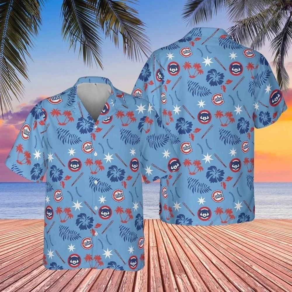 Retro cub hawaiian shirt, alternative logo, chicago baseball cub shirt Unisex T-Shirt XXXXL