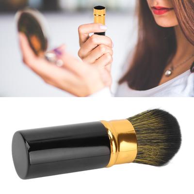 Retractable Makeup Brush Travel Portable Soft Hair Loose Powder Brush Cosmetic Tool for Makeup Artist