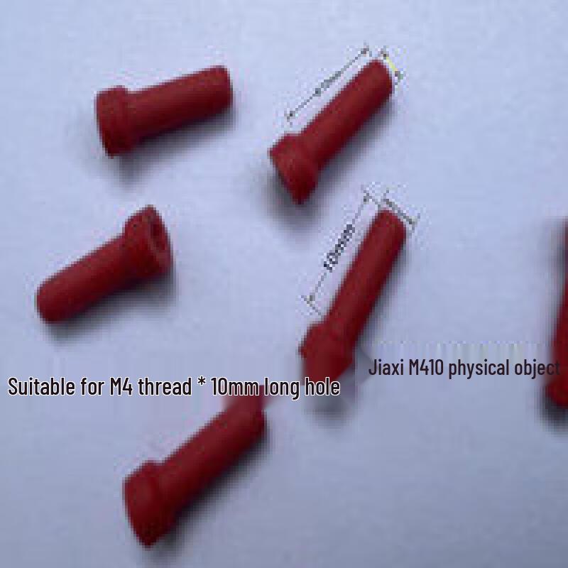 

M3 Red Threaded Rubber Masking Plugs (1000 Pcs)