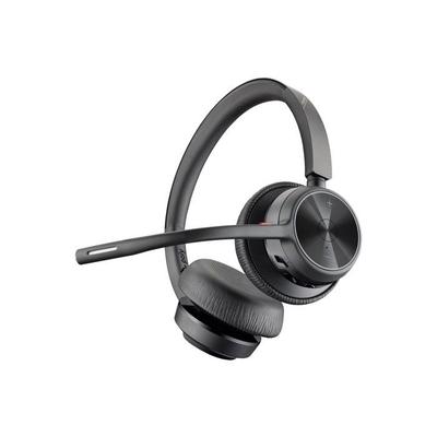 Headset - Bluetooth - Wireless - USB-A - Poly - Poly Voyager 4300 UC Series 4320 - Headset - Over-ear - Bluetooth - Sa
