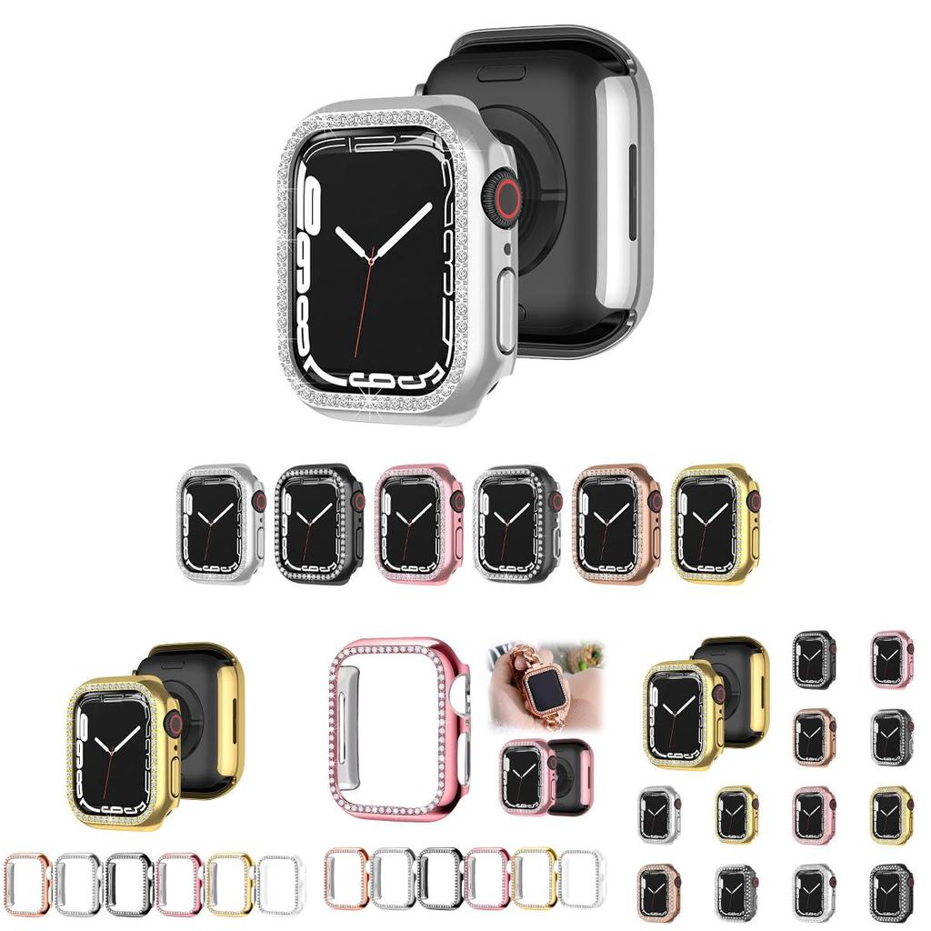 Lightweight Shockproof Diamond Apple Watch Series 7 Gen 41/45mm Bumper