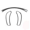 For Chevrolet Corvette C6 2005-2007 Carbon Fiber Inner Console Frame Cover Trim