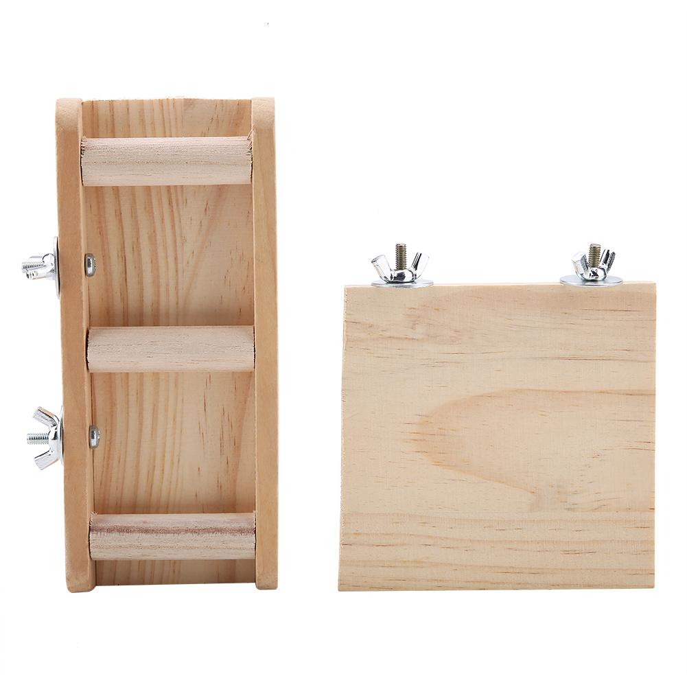 Wooden   Hamster Toys Ladder   Set Small Animal Toys Climbing Kits