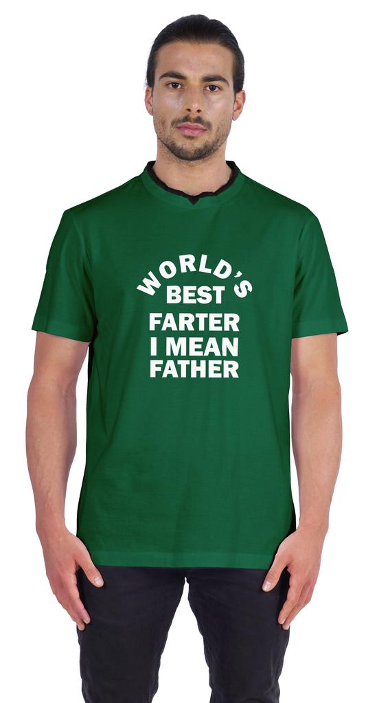Inkmeso Grafisches Zitat "Weltbester Pupser Ich meine Vater" T-Shirt Für den besten Papa Herren Trikot