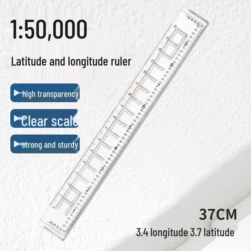 

JINGRUIDA Map Coordinate Ruler
