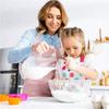 Semi Automatic Egg Beater 304 Stainless Steel Egg Whisk Manual Hand Mixer Self Turning Egg Stirrer Kitchen Accessories Egg Tools