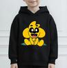 Felpe per Ragazzi Ragazze Felpa Casual Abbigliamento Bambini Top Felpa con Cappuccio a Manica Lunga Pullover con Cappuccio Stampato a Cartoni Animati