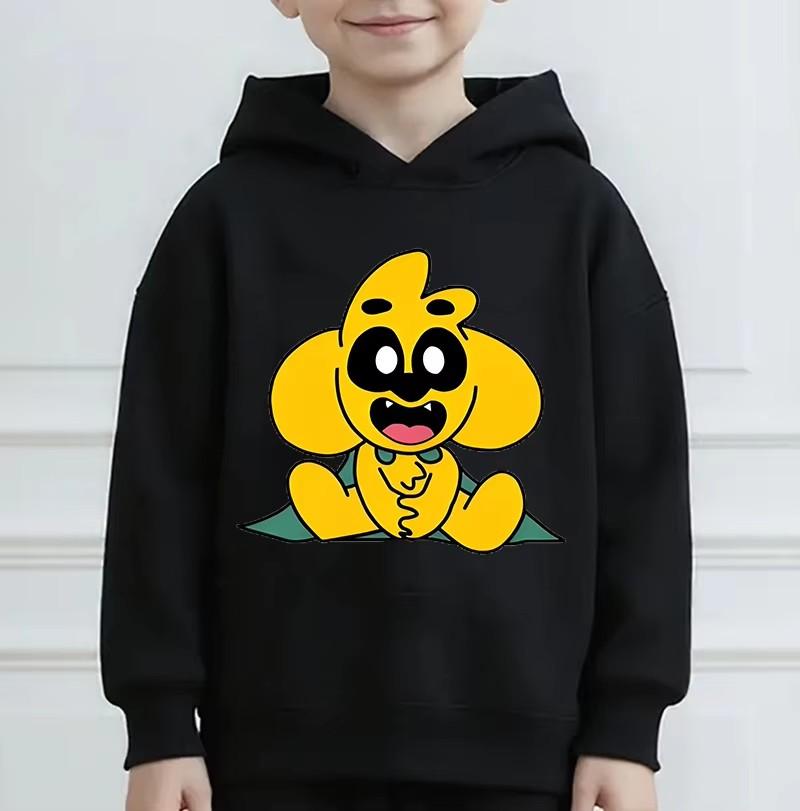 Felpe per Ragazzi Ragazze Felpa Casual Abbigliamento Bambini Top Felpa con Cappuccio a Manica Lunga Pullover con Cappuccio Stampato a Cartoni Animati